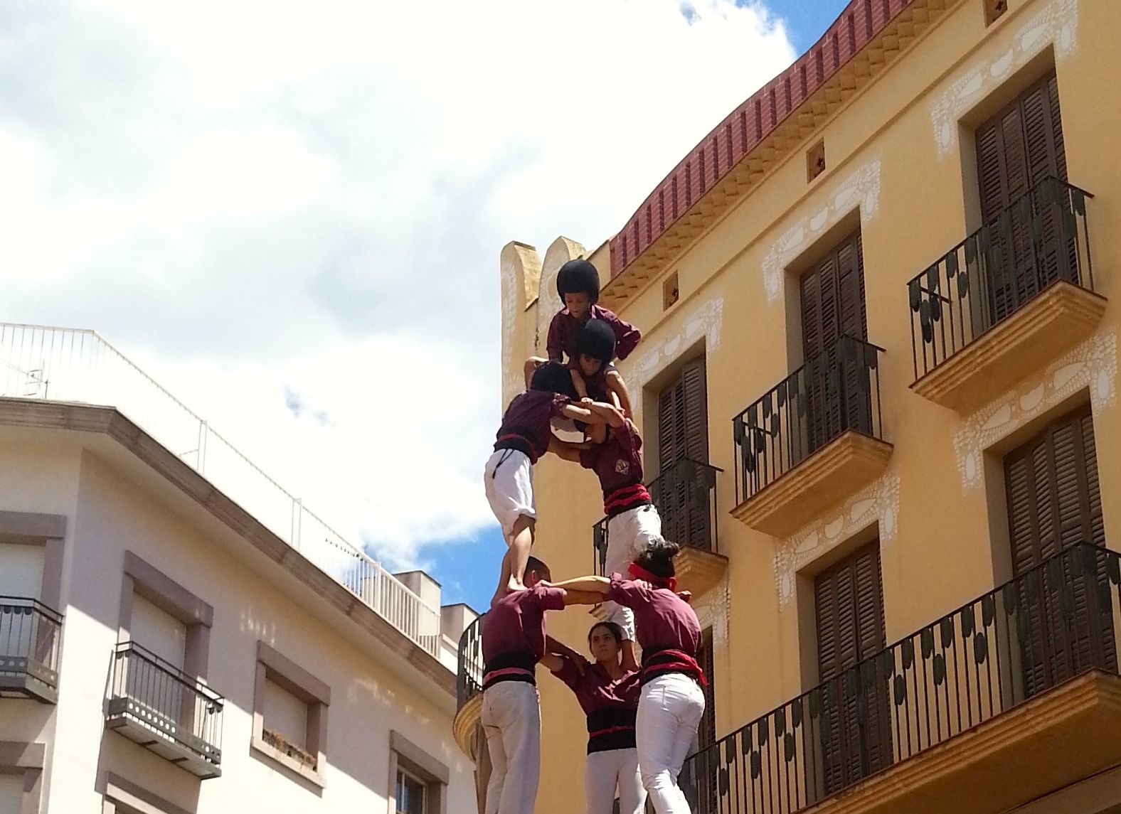 Castellers: Top of the Castell