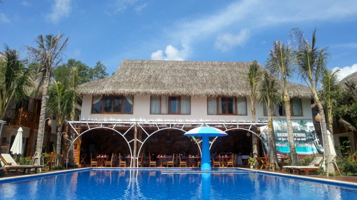 Phu Quoc Dragon Hotel Pool und Restaurant