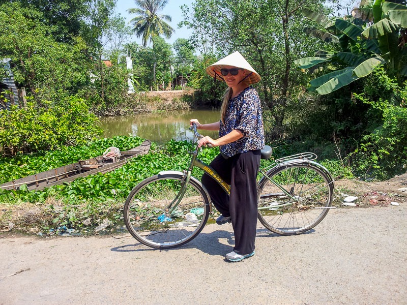 Mekong Delta mit dem Fahrrad