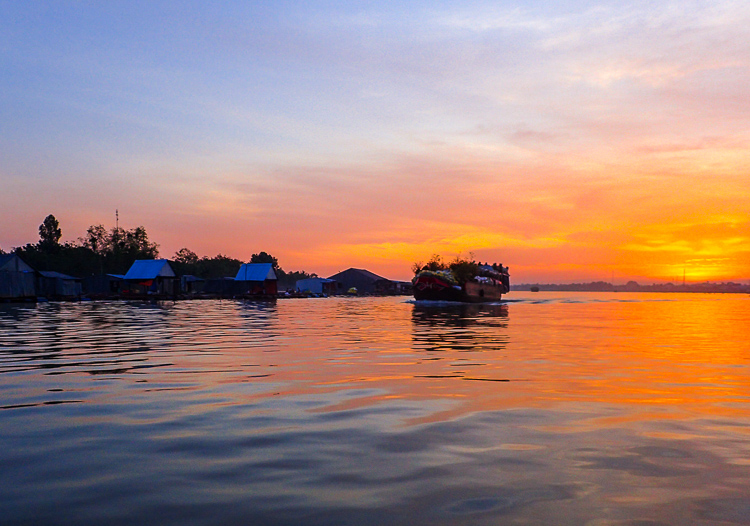 An Binh Island Mekong Delta