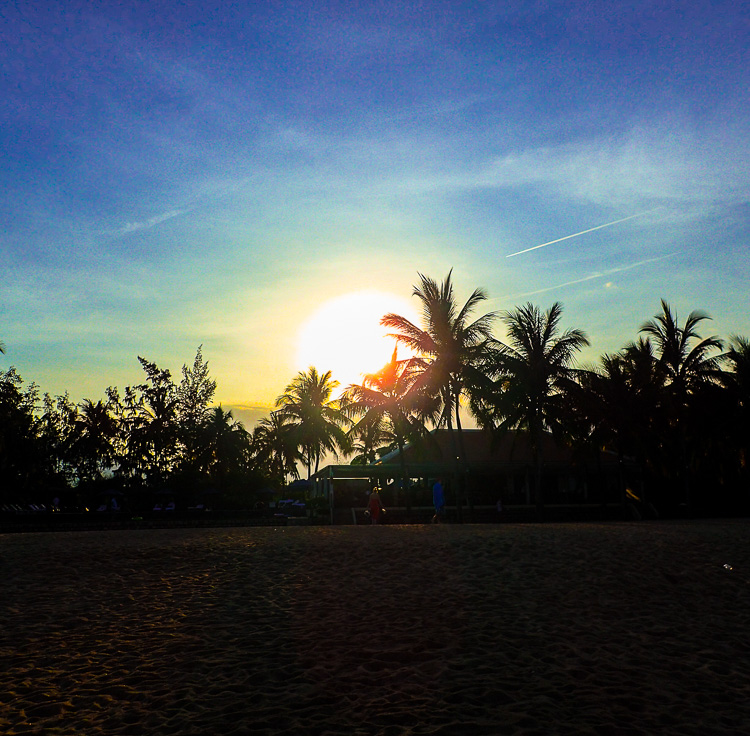 Nha Trang Beach Sunset