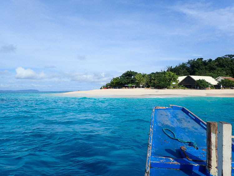 Dimakya Island from Boat