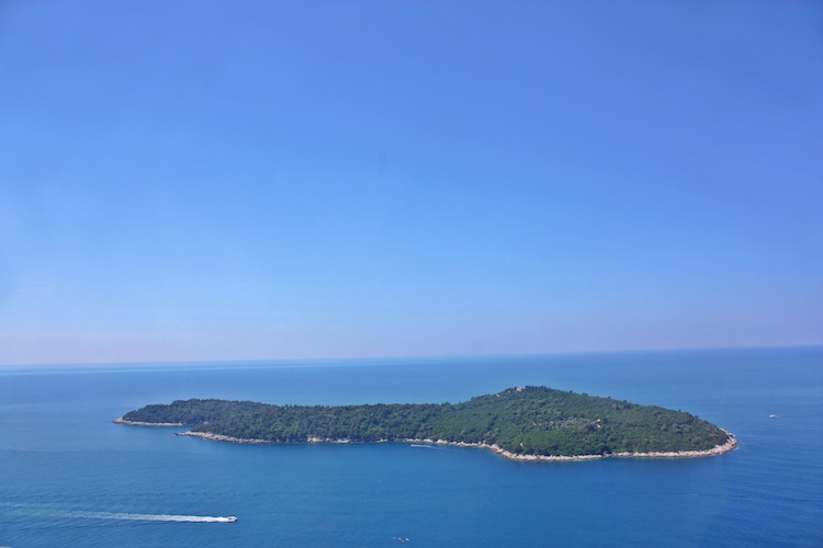 Lokrum island in Croatia